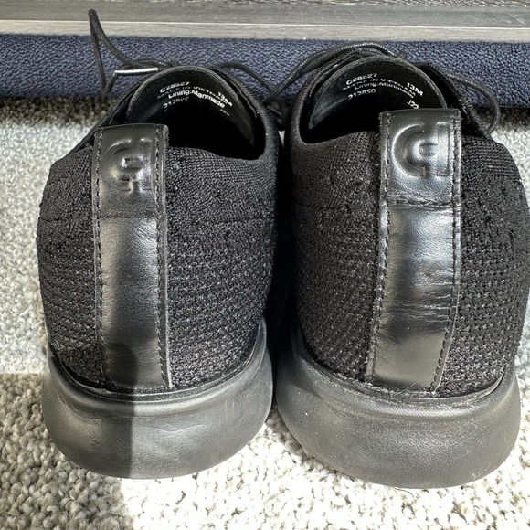Cole Haan Men's 2.Zerogrand Laser Wingtip Oxford Black Style C28527‎ size 13 - Picture 6 of 14